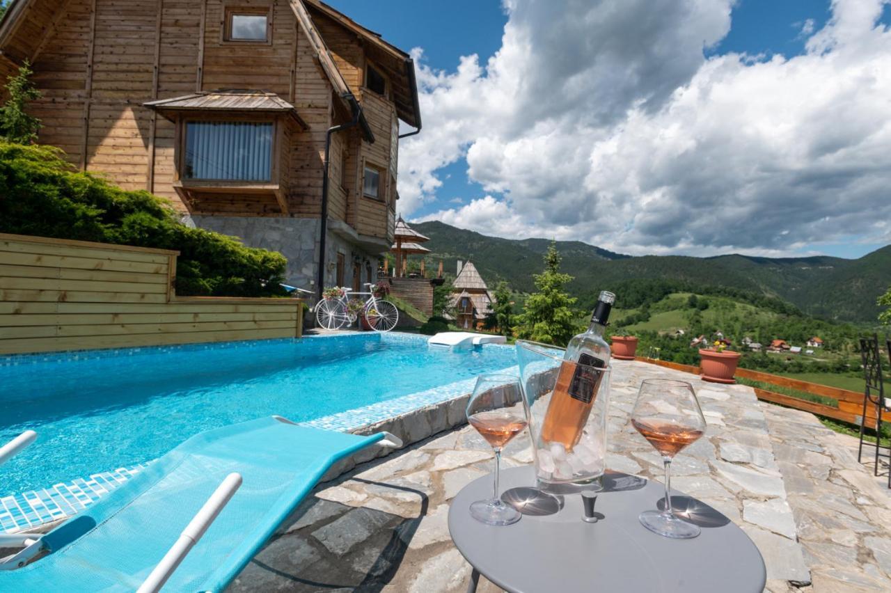 Apartamento Neva Sobe Sa Pogledom Na Planine Mokra Gora Exterior foto
