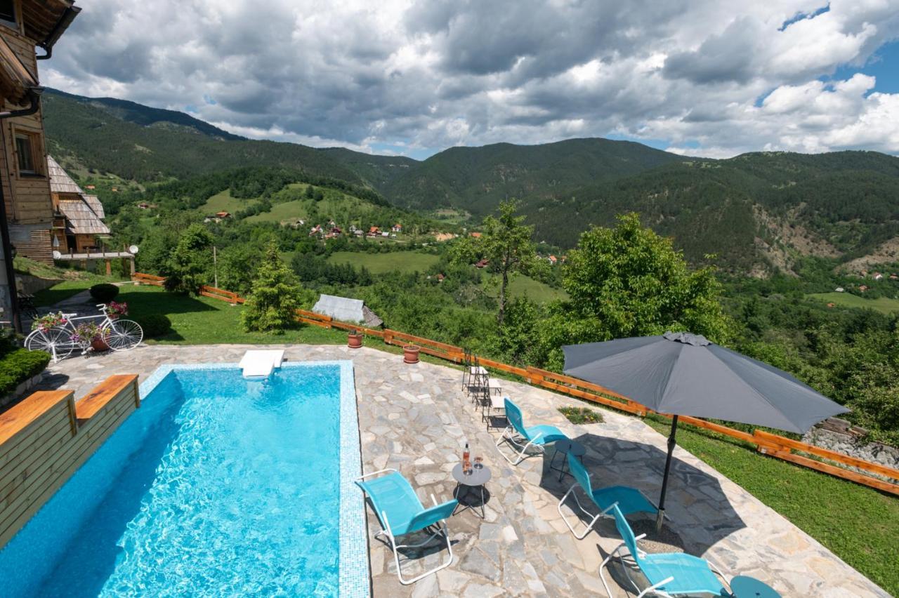 Apartamento Neva Sobe Sa Pogledom Na Planine Mokra Gora Exterior foto